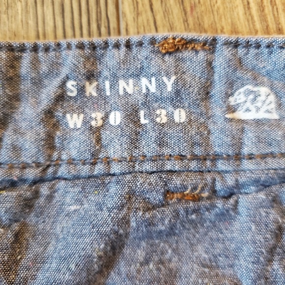 Men’s khaki jeans - Picture 2 of 3